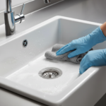 Eksperckie sekrety: Bezpieczne i skuteczne czyszczenie białego zlewu Franke