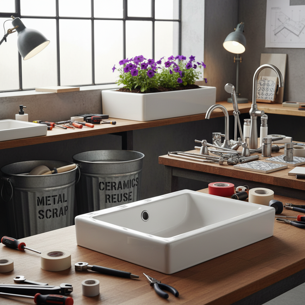 gdzie wyrzucić umywalkę