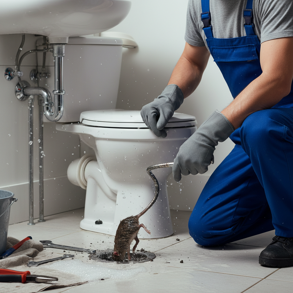 jak pozbyć się szczura z kanalizacji