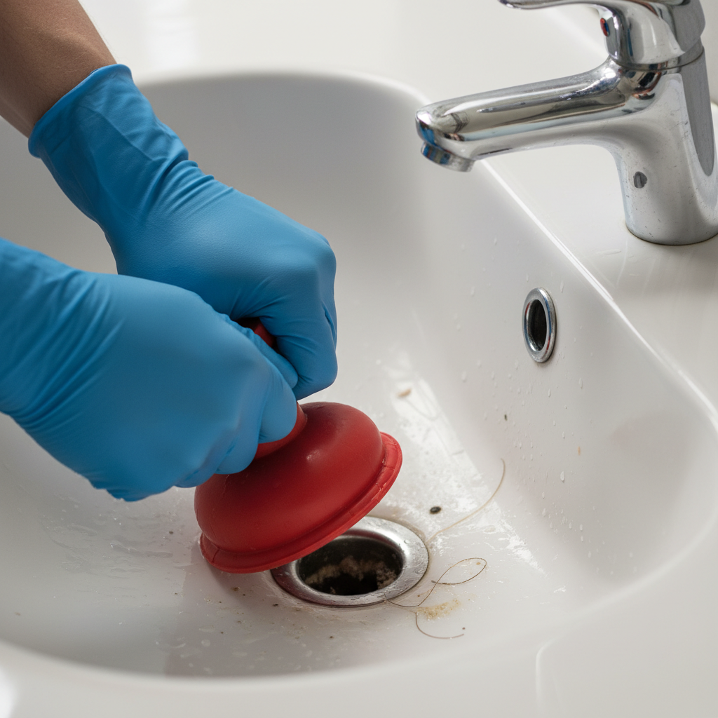 Jak wyjąć korek z umywalki