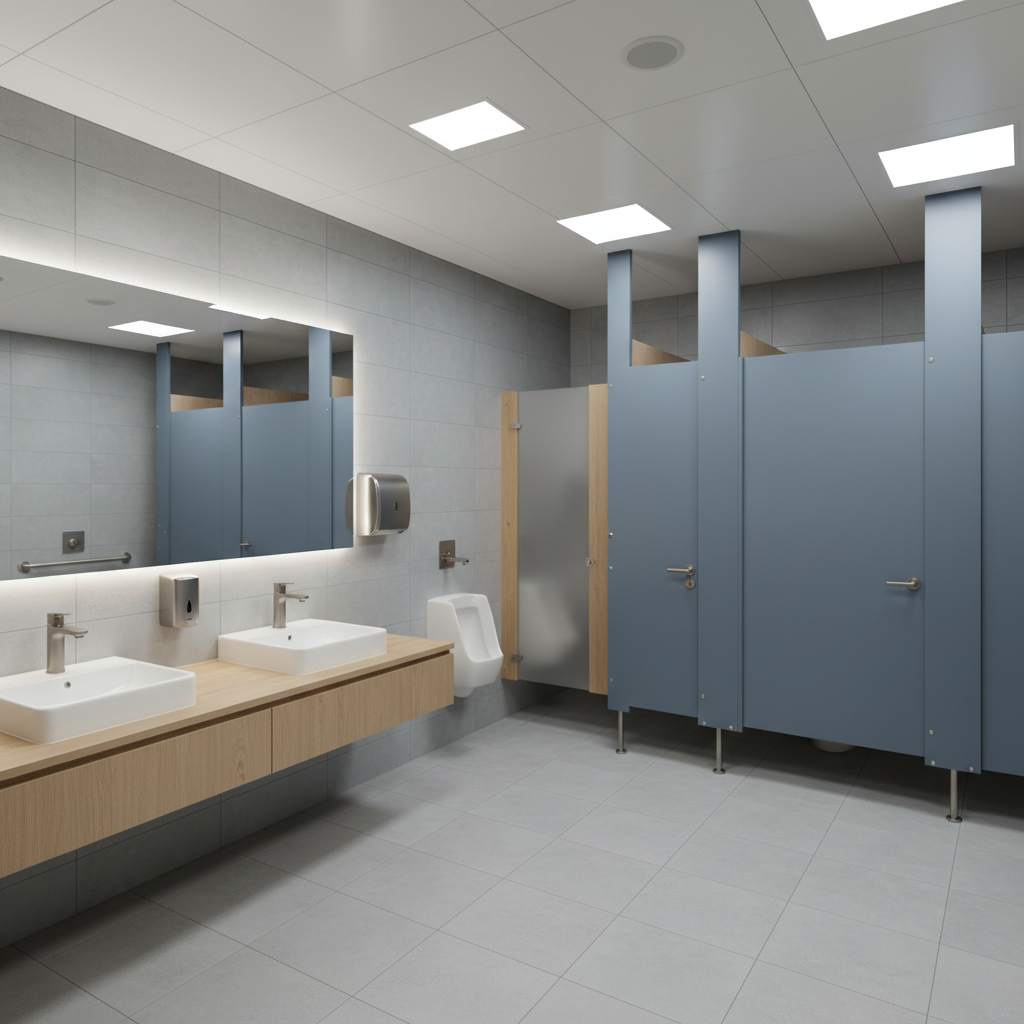 koedukacyjna toaleta