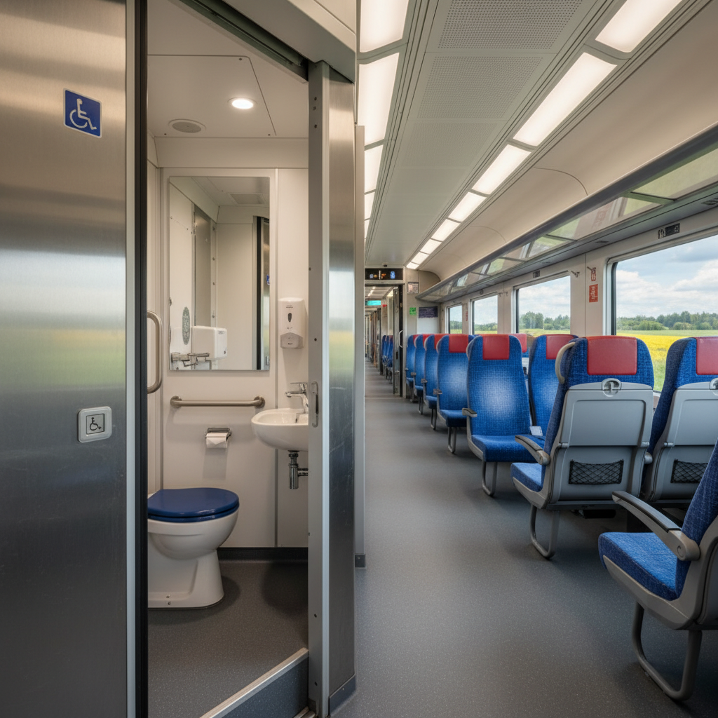 czy w kolejach mazowieckich jest toaleta