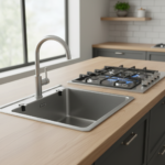 czy zlew może być koło kuchenki gazowej
