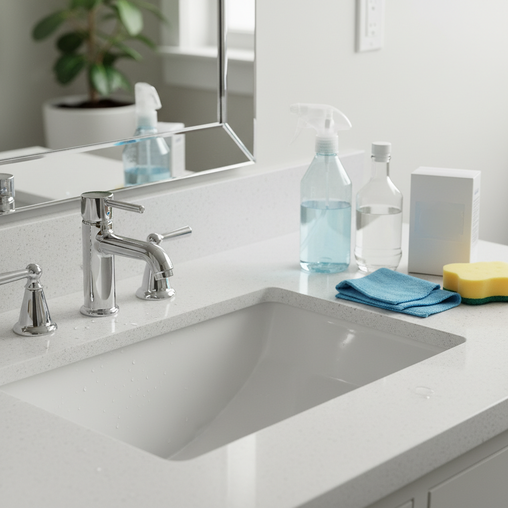 czym czyścić umywalkę ceramiczną