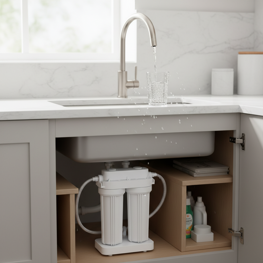 Filtr do wody pod zlewem: Sekret czystej i zdrowej wody w codziennym życiu