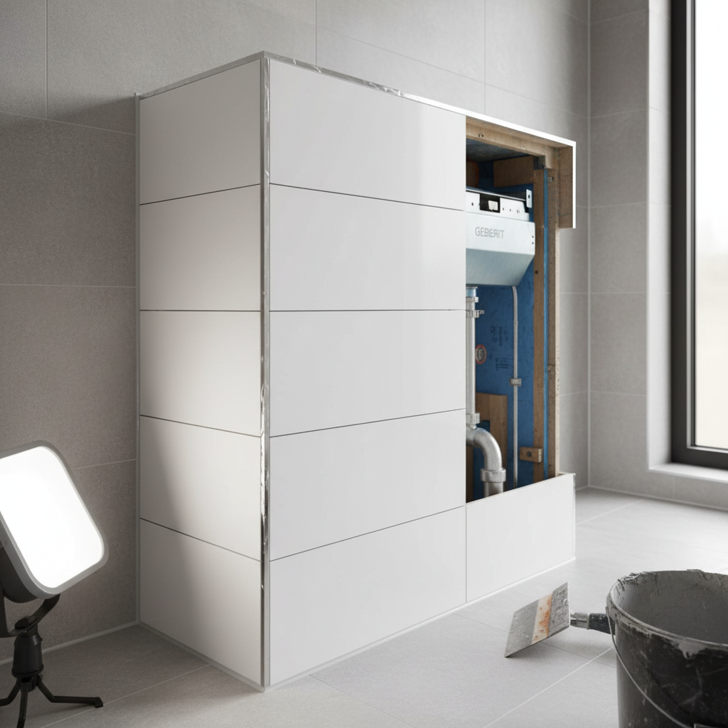 geberit obudowany płytkami