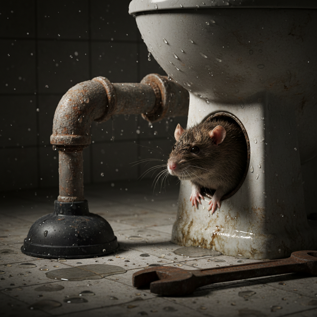 jak pozbyć się szczura z rur