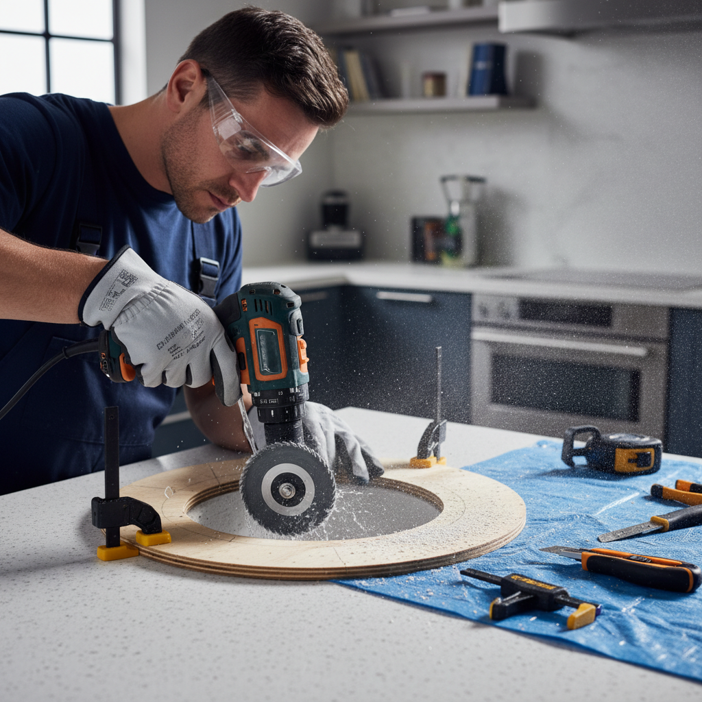 jak wyciac otwor na zlew