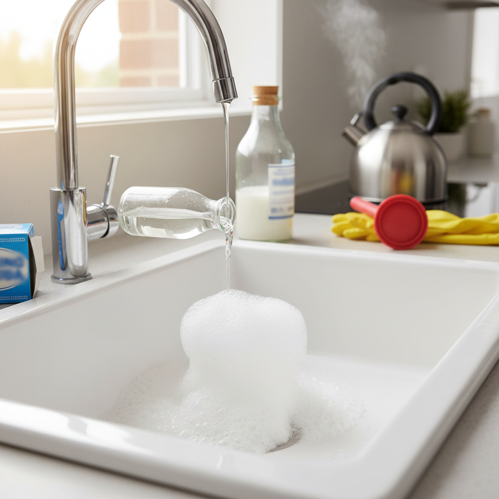 Skuteczne domowe triki na odetkanie zatkanego zlewu bez chemikaliów